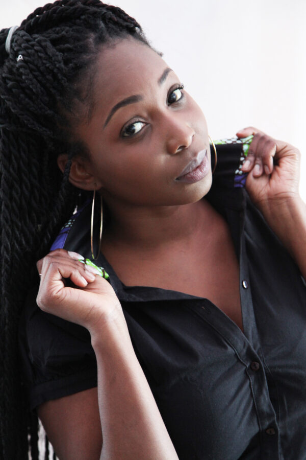 Black Shirt Dress - Image 3