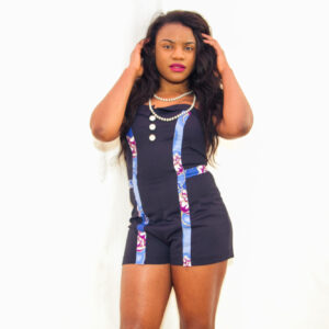 Blue Playsuit