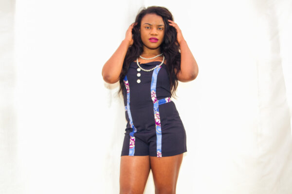 Blue Playsuit