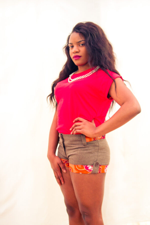 Brown Short Shorts - Image 2