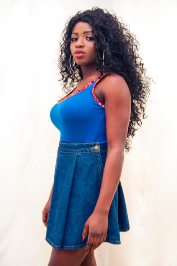 Blue Sleeveless Top - Image 2