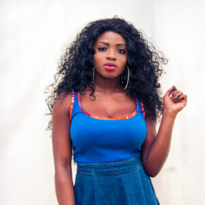 Blue Sleeveless Top