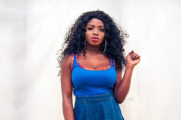 Blue Sleeveless Top