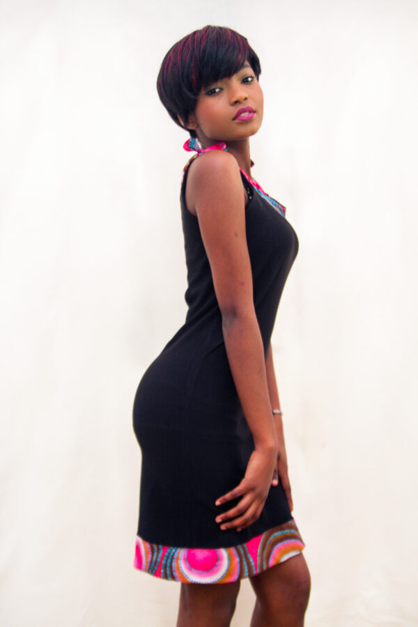 Simple Black Dress - Image 2