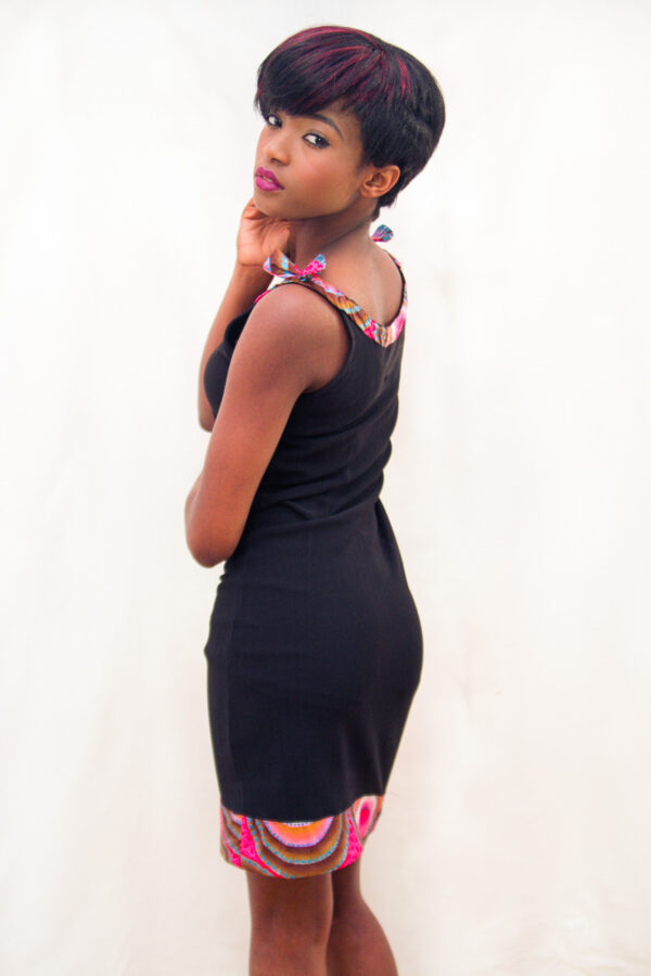 Simple Black Dress - Image 3