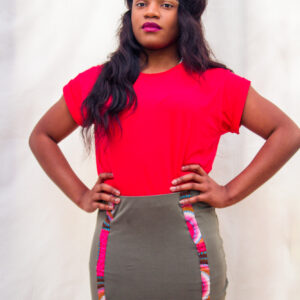 Army Green Skirt