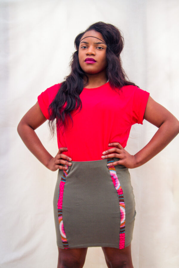 Army Green Skirt