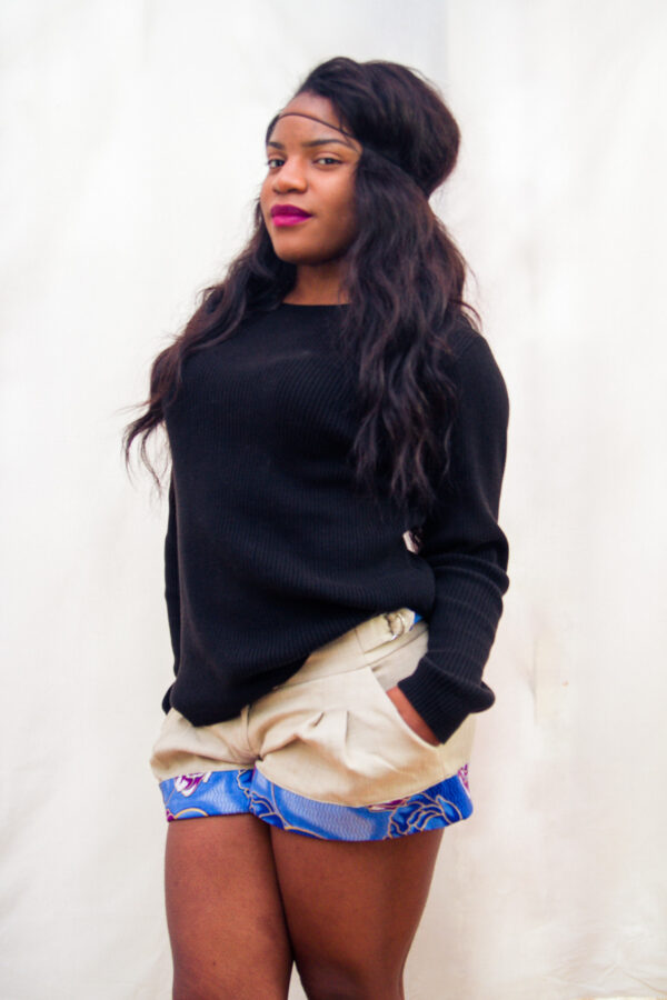 Beige Turn-Out Shorts - Image 2