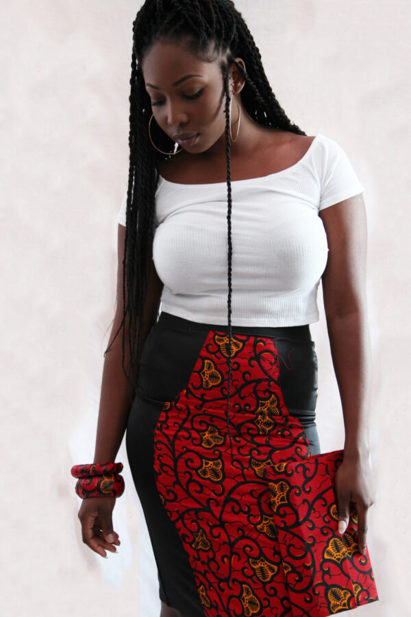 Black Pencil Skirt - Image 2