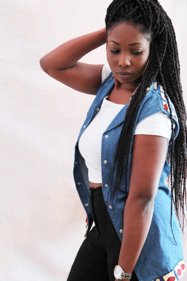 Blue Box Jeans Vest - Image 4