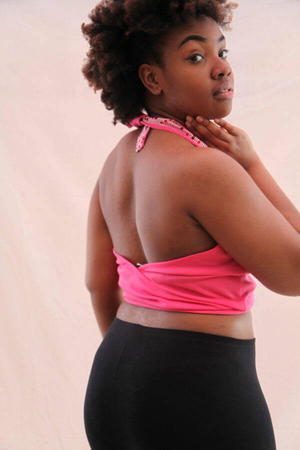 Halter Neck Crop Top - Image 3