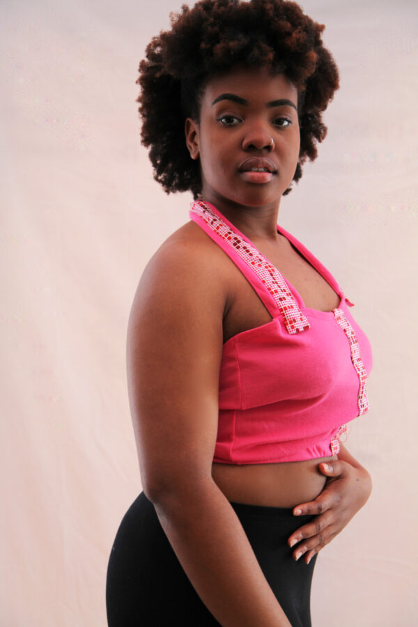 Halter Neck Crop Top - Image 4