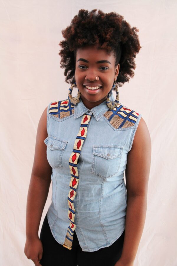 Sleeveless Jeans Vest