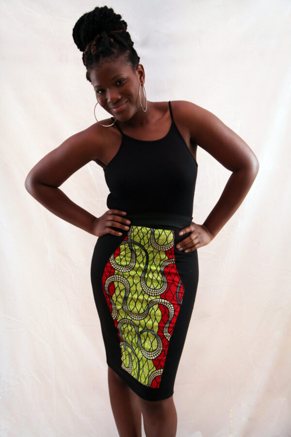 Black Pencil Skirt - Image 2