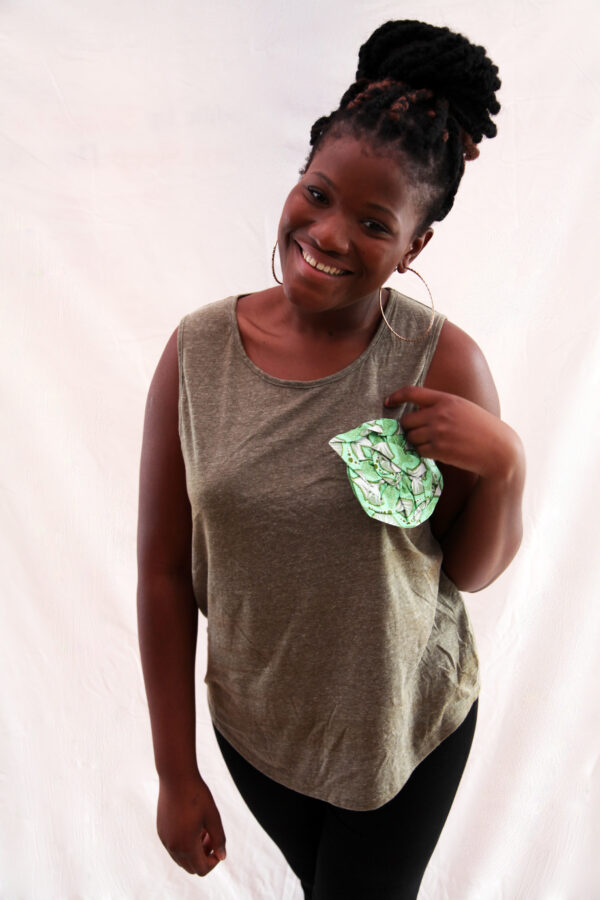 Green Cotton Top - Image 2