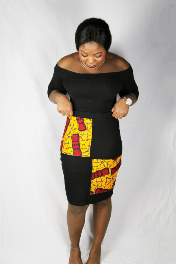 Black Pencil Skirt - Image 2