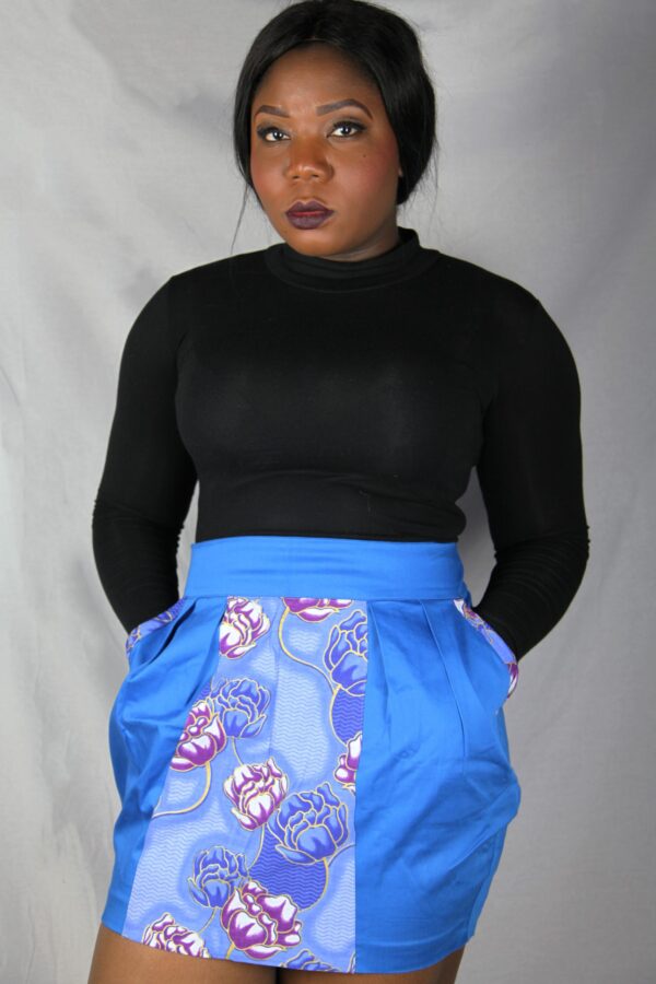 Blue Tulip Skirt