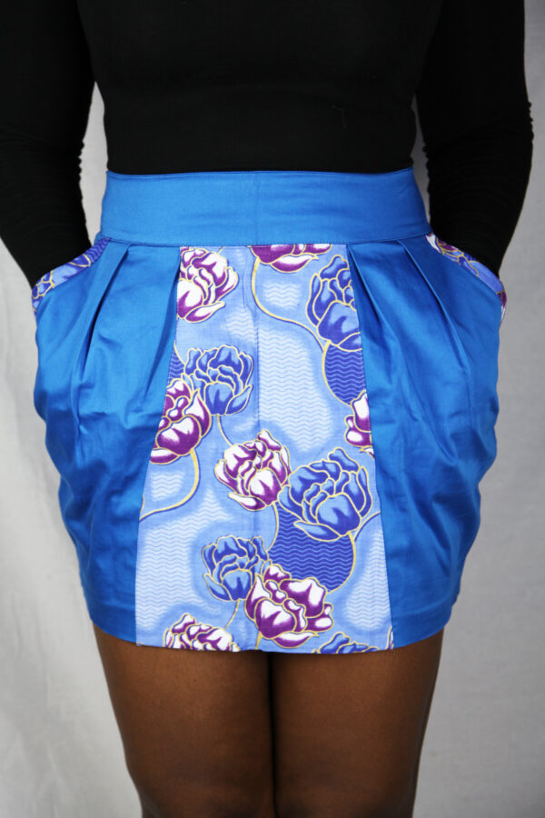 Blue Tulip Skirt - Image 2