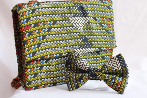 Brown Box Clutch
