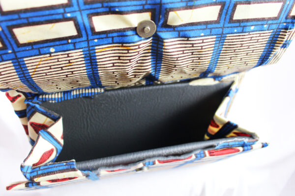 Blue Box Clutch Bag - Image 3