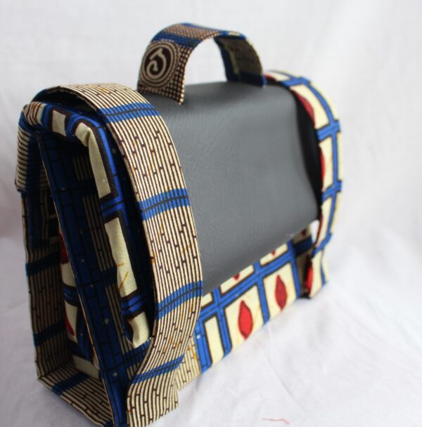 Blue Box Leather Satchel - Image 3