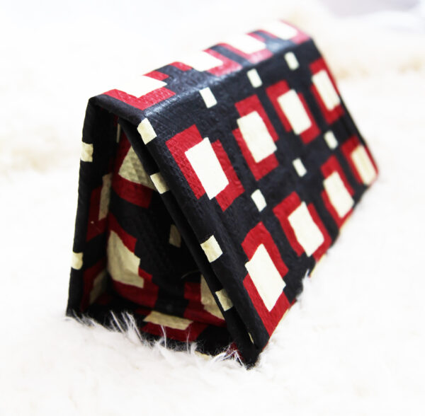 Brown Fold-Over Clutch - Image 3