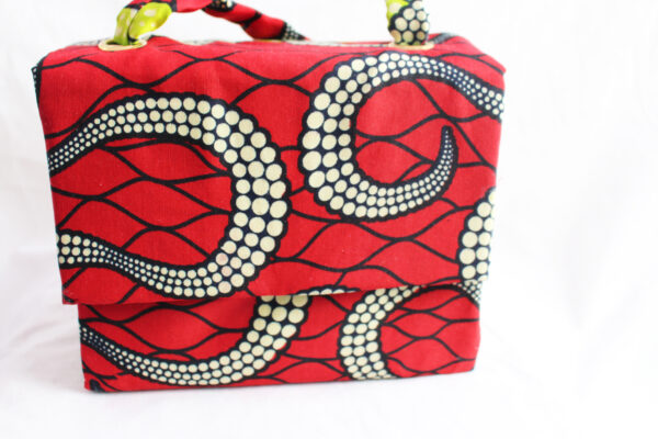 Red and Green Box Clutch - Image 4