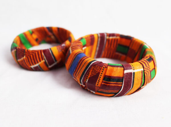 Kente Ankara Bracelets - Image 2