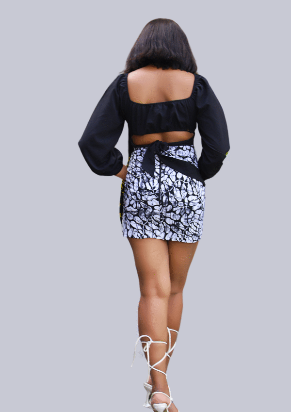 Mini Skirt with Bow Detail - Image 2