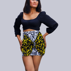 Mini Skirt with Bow