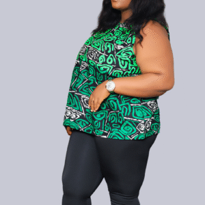 Sleeveless Key-Hole Top